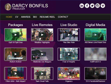Tablet Screenshot of darcybonfils.com